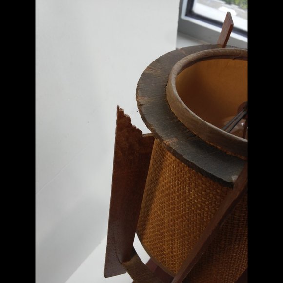 Vintage Mid Century Wooden Molson Beer Logo Bar Lamp - ULTRA RARE - Picture 7 of 14